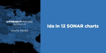 Ida in 12 SONAR charts