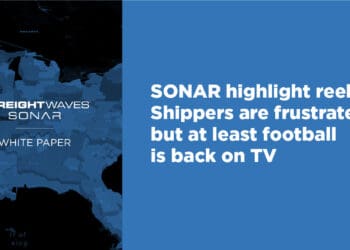 SONAR highlight reel: Shippers are frustrated, but at least football is back on TV